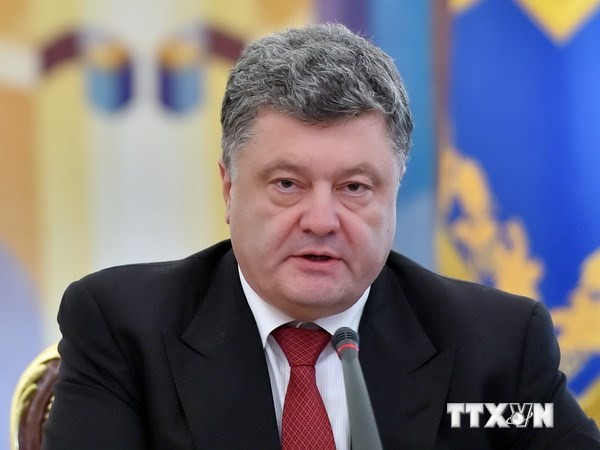 Ukraina: “Blok Poroshenko” menduduki keunggulan sebelum pemilu Parlemen - ảnh 1