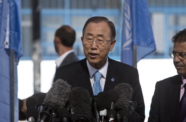 Sekjen PBB, Ban Ki-moon: perdagangan manusia adalah tidak manusiawi - ảnh 1