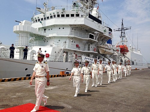 Kapal polisi laut Jepang mengunjungi kota Da Nang - ảnh 1