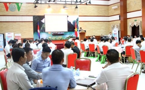 Simposium badan usaha diaspora Vietnam di Kamboja - ảnh 1