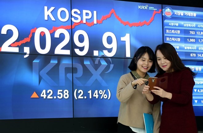 Republik Korea menyerap perusahaan-perusahaan Vietnam melakukan listing di pasar efek - ảnh 1