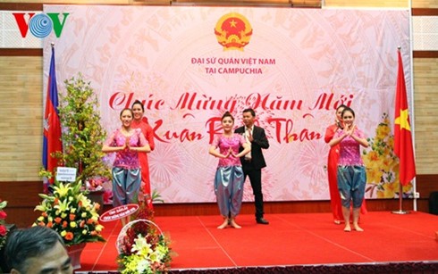 Orang Vietnam di luar negeri menyongsong Hari Raya Tet 2016 - ảnh 1