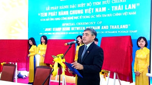 Vietnam-Thailand bersama-sama mengedarkan perangko - ảnh 1