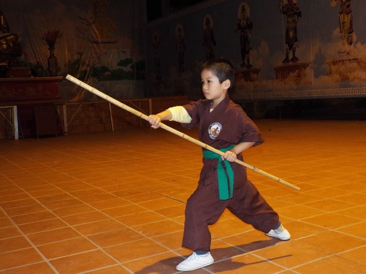 Mengunjungi satu kursus main silat di pagoda Bang A, kota Hanoi - ảnh 10