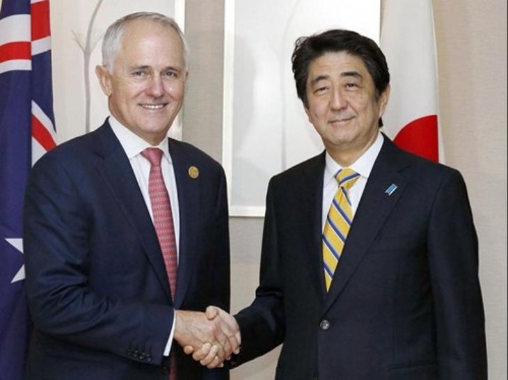 PM Jepang mengunjungi Australia - ảnh 1