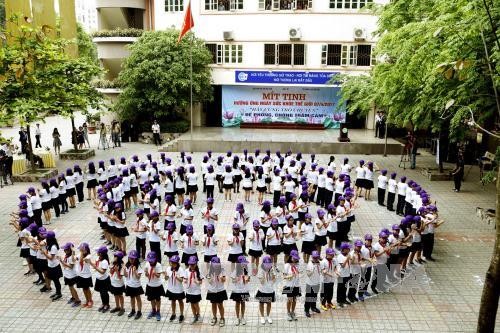 Rapat umum menyambut Hari Kesehatan Sedunia - ảnh 1