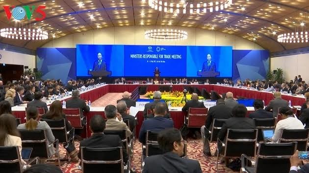  PM Vietnam, Nguyen Xuan Phuc menghadiri acara pembukaan Konferensi Menteri urusan Perdagangan APEC - ảnh 1