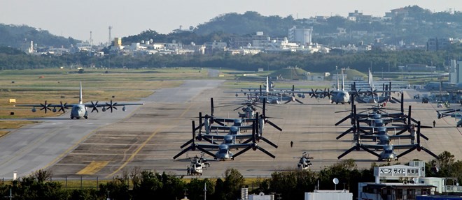 AS mengembalikan sebagian tanah pangkalan militer Okinawa kepada Jepang - ảnh 1