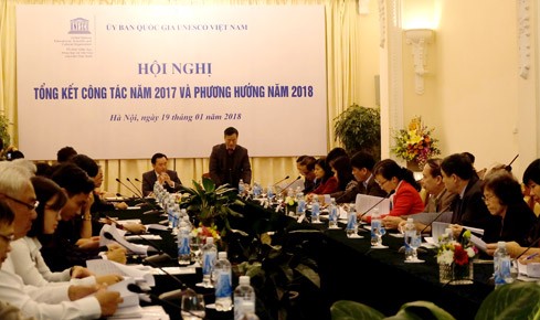 Komite Nasional UNESCO Vietnam menggelarkan pekerjaan tahun 2018 - ảnh 1