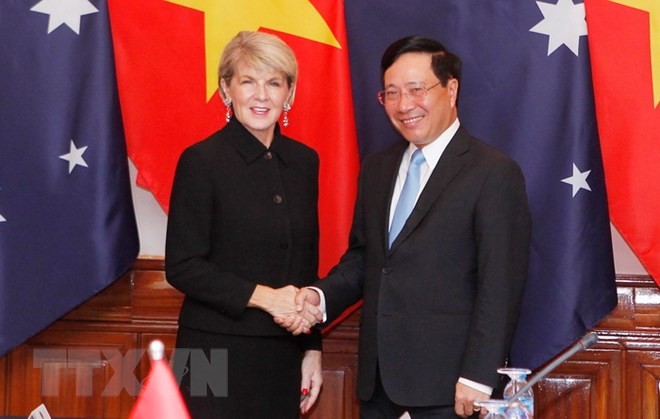 Konferensi pertama Menlu Vietnam-Australia - ảnh 1