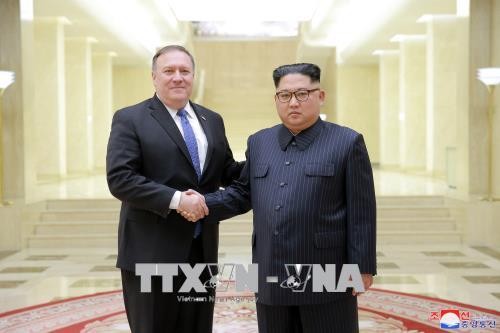 Presiden AS membatalkan rencana kunjungan Menlu Mike Pompeo ke RDRK - ảnh 1