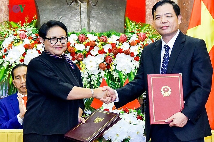 Panorama kunjungan Kenegaraan Presiden Indonesia, Joko Widodo di Viet Nam - ảnh 10