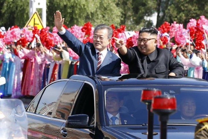 Dunia internasional menyambut baik hasil pertemuan puncak antar-Korea ke-3 - ảnh 1