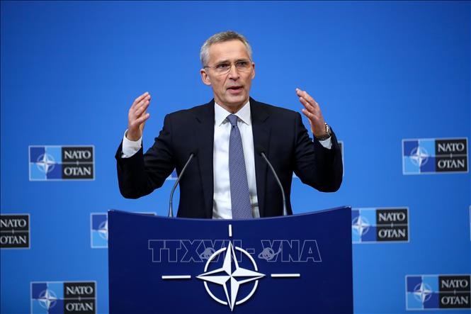 NATO akan mengadakan konferensi online tingkat Menlu karena khawatir tentang penularan wabah Covid-19 - ảnh 1