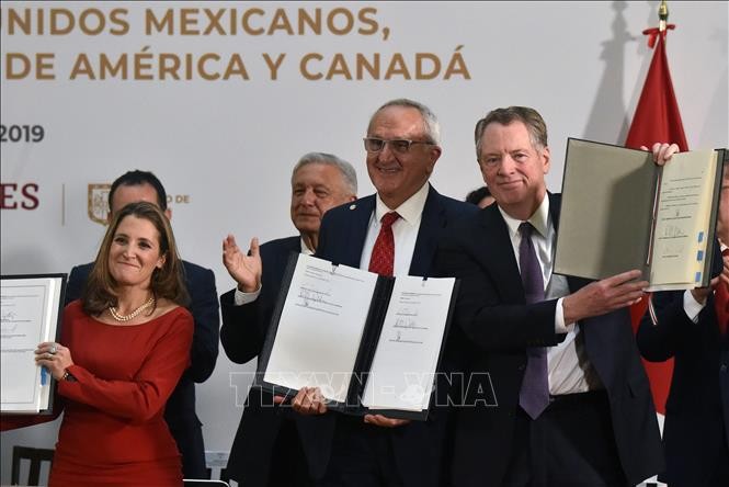 AS mengumumkan waktu penggelaran Perjanjian USMCA - ảnh 1