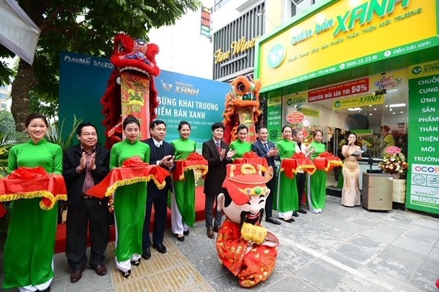 Resmi Buka Tempat Penjualan Hijau – Rantai Pasokan Produk Ramah Lingkungan di Kota Hanoi - ảnh 1