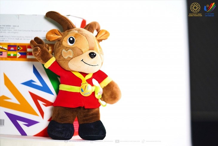 60.000 Boneka Maskot SEA Games 31 Siap Semangati Perhelatan SEA Games - ảnh 1