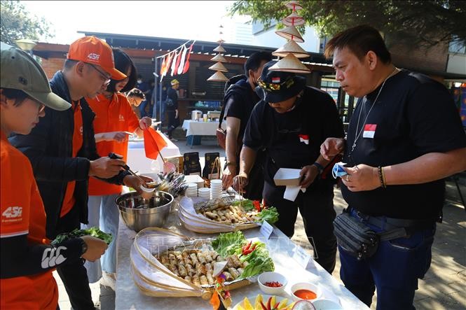 Vietnam Berpartisipasi dalam Kegiatan Olahraga dengan Para Sahabat ASEAN di Afrika Selatan - ảnh 1