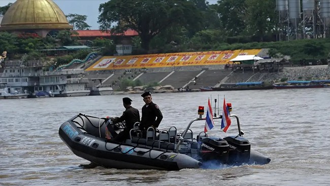 Mengawali Patroli Bersama ke-120 di Sungai Mekong - ảnh 1