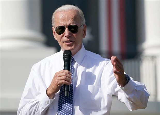 Persentase Dukungan terhadap Presiden AS Joe Biden Tertinggi Sejak Oktober 2021 - ảnh 1