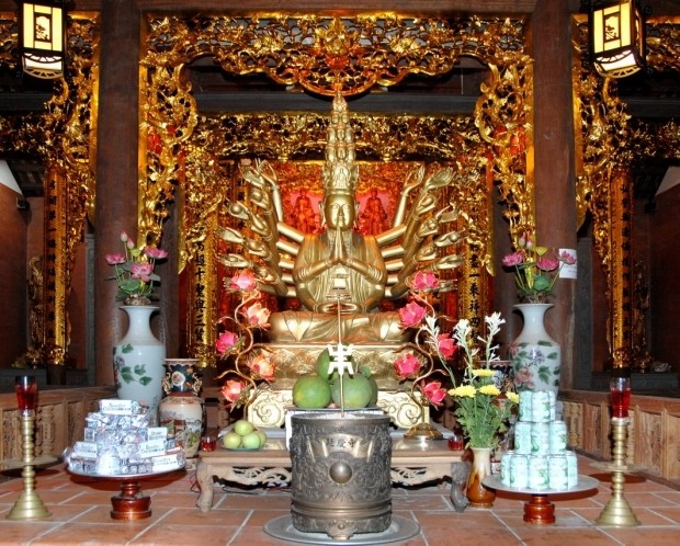 “Pagoda Thanh - Pagoda kuno di Tepian Sungai Ky Cung - ảnh 2