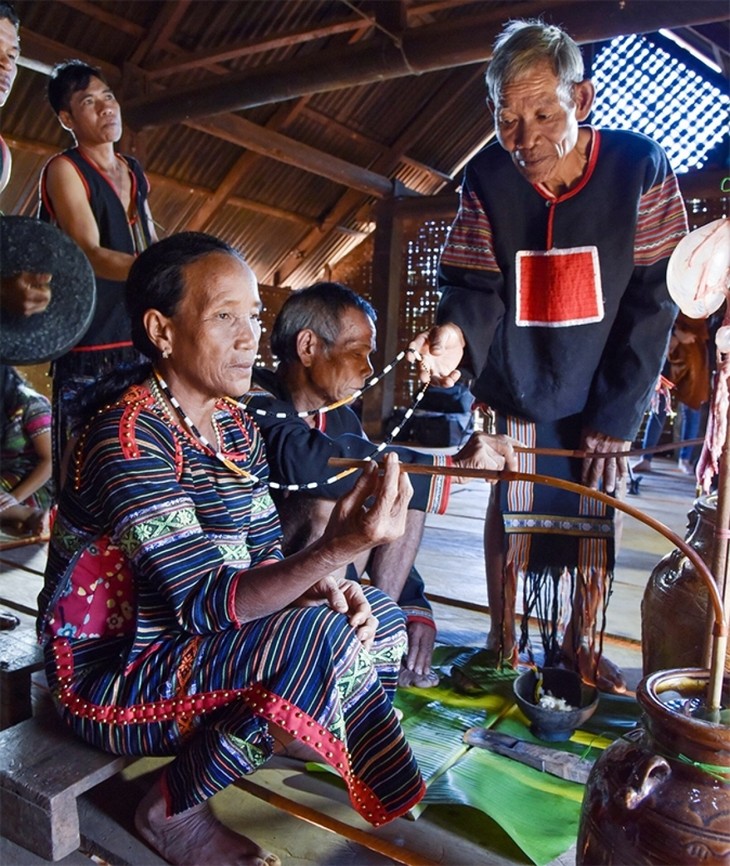 Ritual Merayakan Umur Panjang - Adat Istiadat yang Bermakna dari Warga Etnis Minoritas M'Nong Rlam - ảnh 1