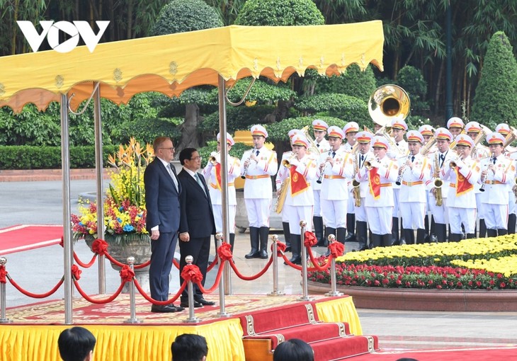 Kunjungan PM Australia di Vietnam Menciptakan Motivasi untuk Perluas Hubungan Bilateral - ảnh 1