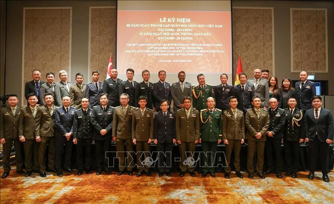 Peringatan HUT ke-80 Tentara Rakyat Vietnam di Luar Negeri - ảnh 1