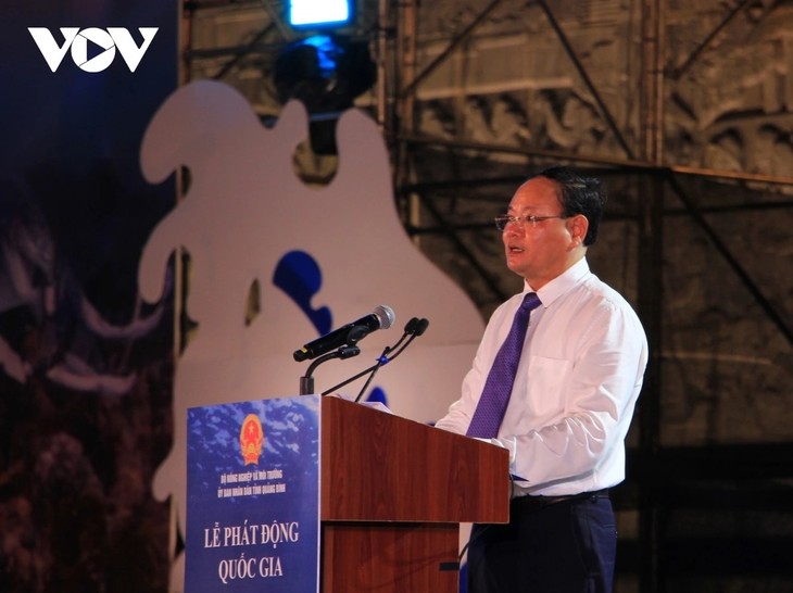 Upacara Pencanangan Pekan Laut dan Pulau Vietnam untuk Menyambut Hari Samudra Dunia Tahun 2025 - ảnh 1
