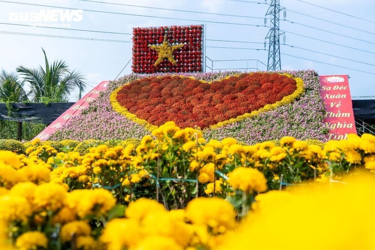 Suasana Tahun Baru Imlek Semarak di Seluruh Vietnam - ảnh 14