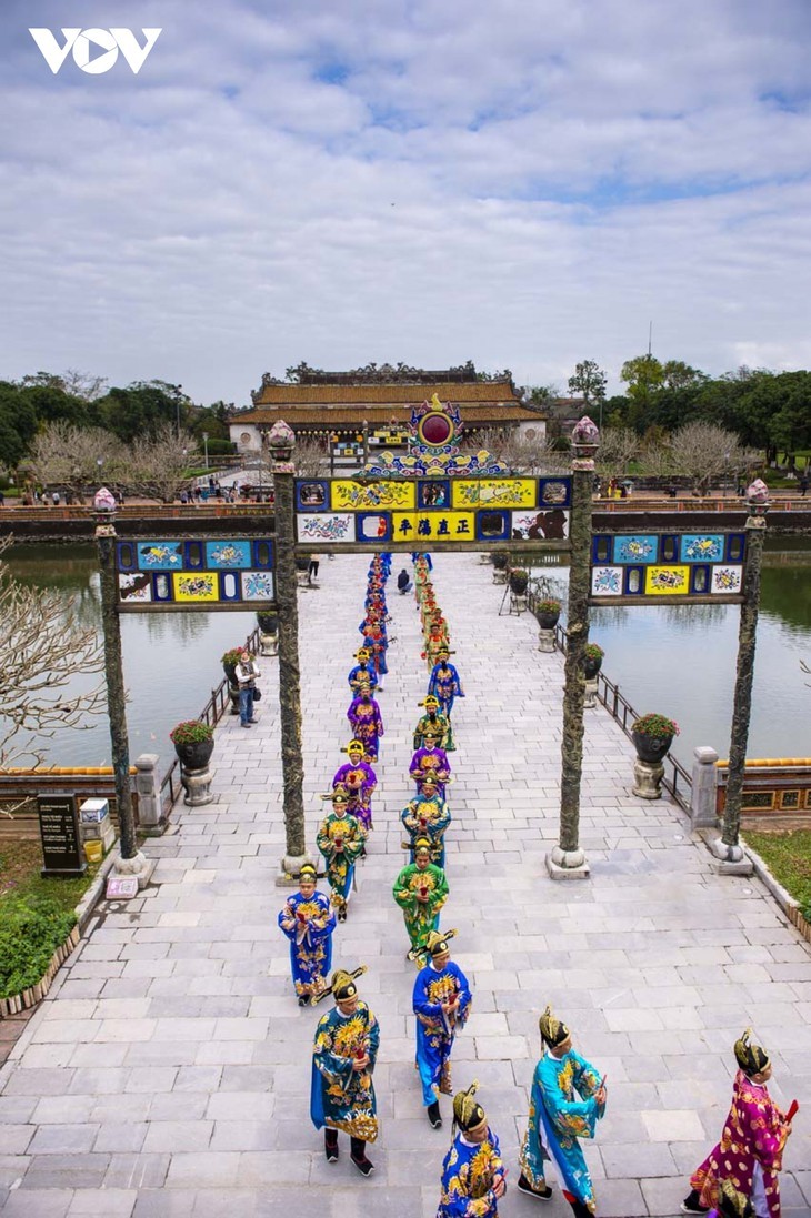 Imperial Lunar New Year ceremony graces Hue - ảnh 2