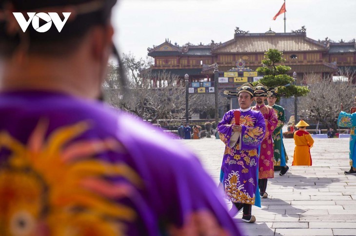 Imperial Lunar New Year ceremony graces Hue - ảnh 5