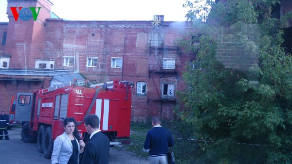 Траурная церемония по жертвам пожара в подмосковном Егорьевске - ảnh 1