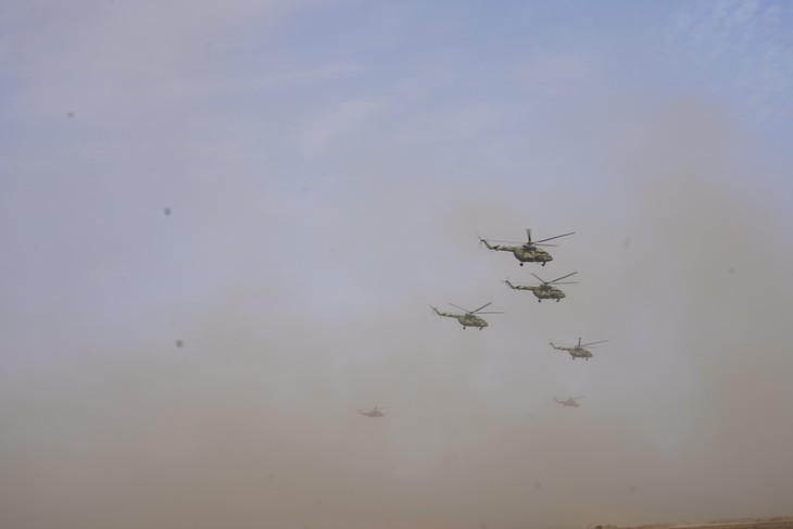 Успешно завершились маневры на учениях 