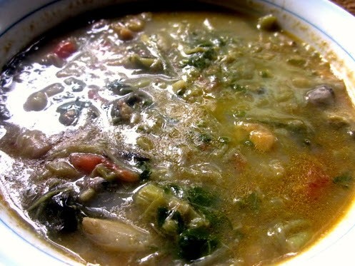 Canh bồng khoai nấu hến - ảnh 2