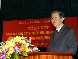 Ban Tuyên giáo Trung ương tổ chức Hội nghị triển khai nhiệm vụ 2013 - ảnh 1