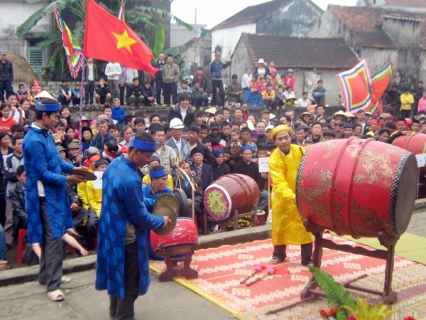 Tiếng trống tế làng Sơn Vi - ảnh 1