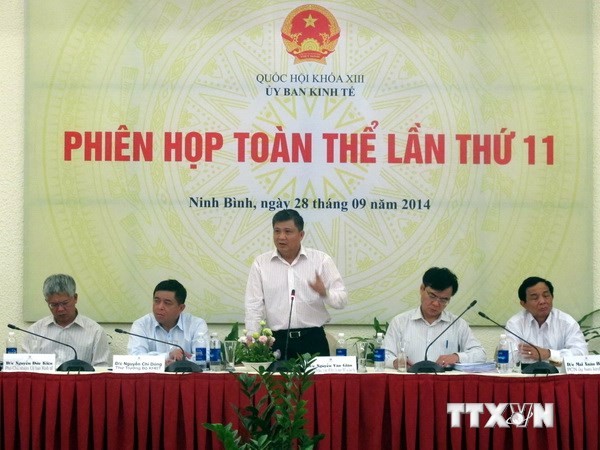 Phiên họp toàn thể lần thứ 11 Ủy ban Kinh tế của Quốc hội  - ảnh 1