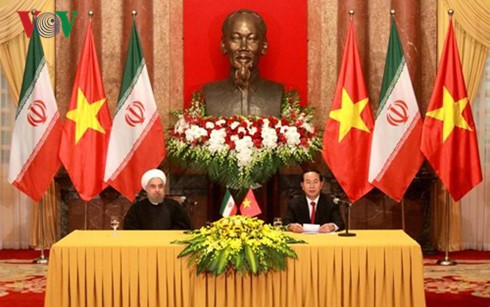 Chủ tịch nước Trần Đại Quang hội đàm với Tổng thống Iran Hassan Rouhani  - ảnh 2