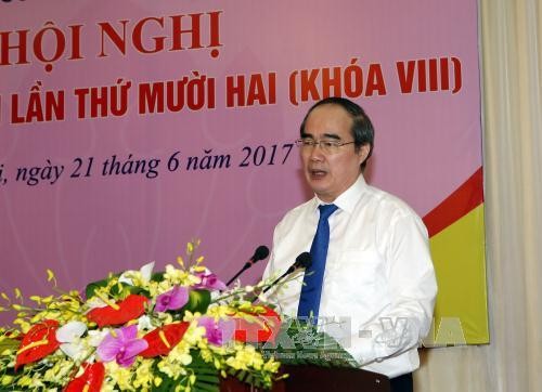 Thông qua Tờ trình về hiệp thương cử Chủ tịch Ủy ban Trung ương MTTQ Việt Nam - ảnh 1