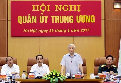 Hội nghị Quân ủy Trung ương đánh giá kết quả triển khai nhiệm vụ quân sự, quốc phòng - ảnh 1