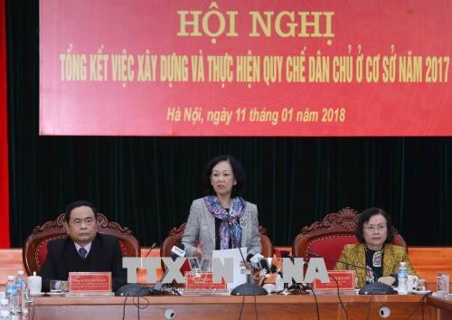 Tăng cường thực hiện các hoạt động theo quy chế dân chủ ở cơ sở - ảnh 1