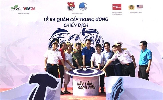 Ra quân Chiến dịch “Hãy làm sạch biển” năm 2018 - ảnh 1