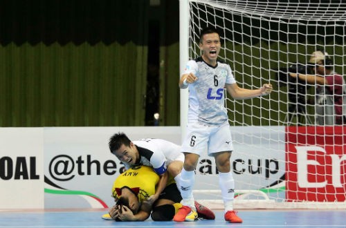 Thái Sơn Nam vào bán kết Giải Câu lạc bộ futsal châu Á - ảnh 1