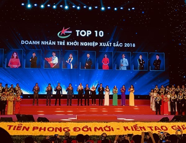 Trao giải doanh nhân trẻ khởi nghiệp xuất sắc 2018 - ảnh 1