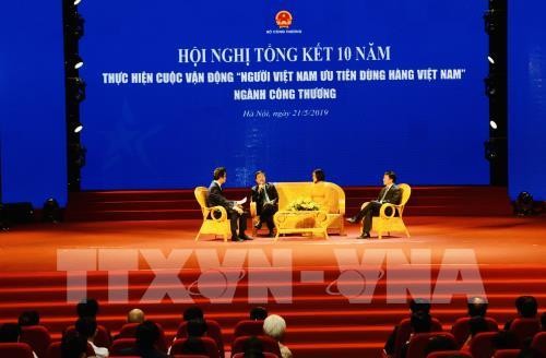 Hội nghị tổng kết 10 năm thực hiện Cuộc vận động “Người Việt Nam ưu tiên dùng hàng Việt Nam”  - ảnh 1