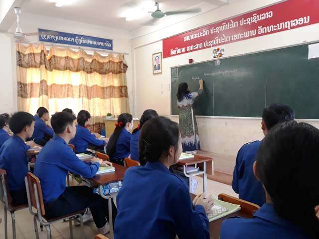 Trường THPT hữu nghị Lào – Việt Nam: Nơi chắp cánh giấc mơ Việt - ảnh 1