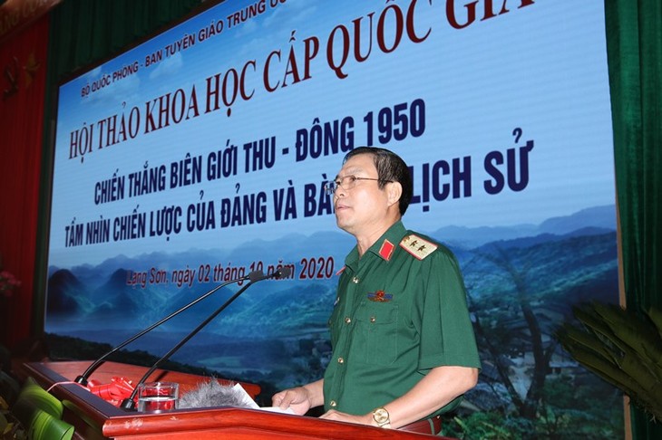 Hội thảo khoa học cấp quốc gia: Chiến thắng Biên giới Thu - Đông 1950 - ảnh 1