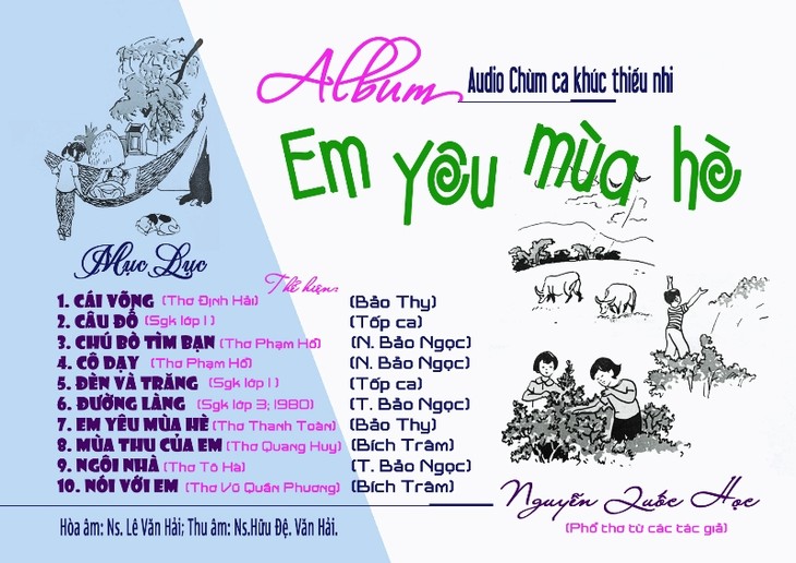 Album “Em yêu mùa hè”: Cùng nhớ về tuổi thơ - ảnh 2