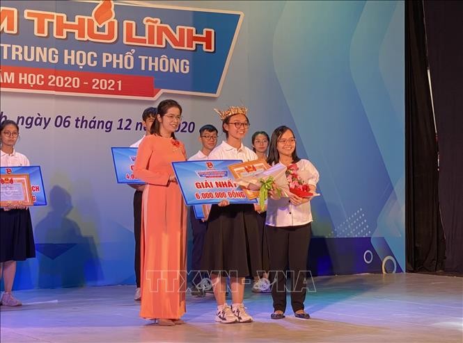 Hội thi “Đi tìm thủ lĩnh học sinh Trung học phổ thông” năm học 2020-2021 - ảnh 1